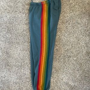 Aviator nation joggers XS 5 stripe